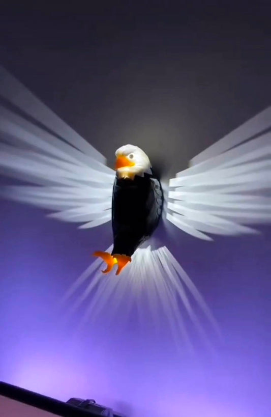 PACK OFF2 3D Eagle Wall Light β Stunning Wing Shadow Projector