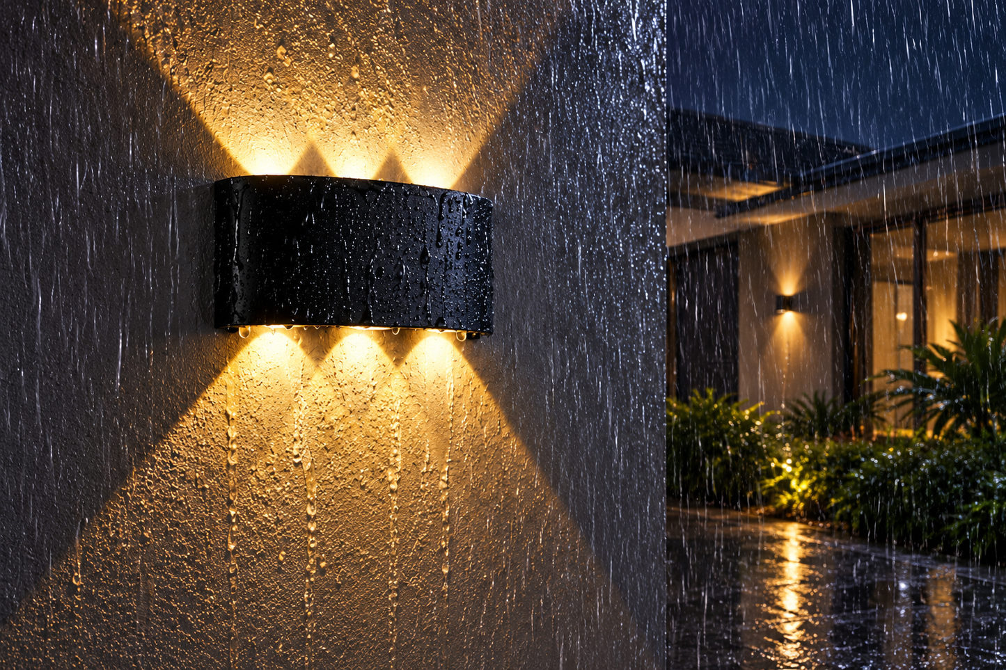 Modern LED Up & Down Wall Light – Waterproof Outdoor & Indoor Wall Lamp