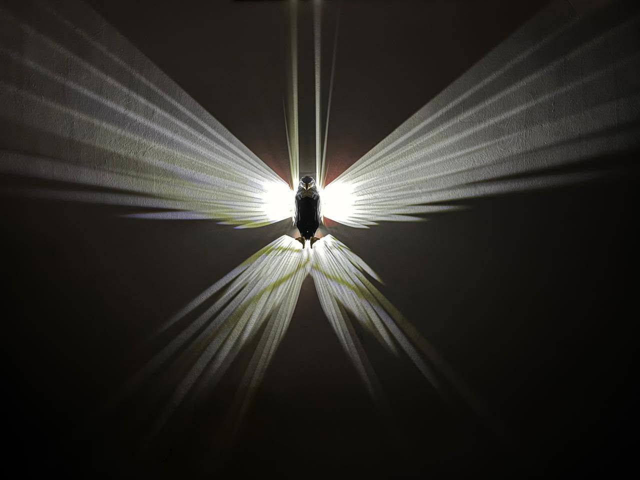 3D Eagle Wall Light – Stunning Wing Shadow Projector